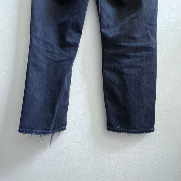 Abercrombie & Fitch Women's Black Straight Leg Jeans - Picture 9 of 11